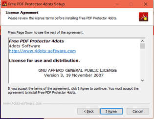 Free PDF Protector 4dots