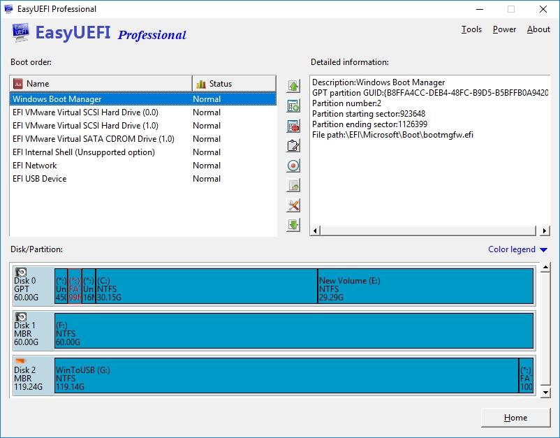 EFI/UEFI管理EFI/UEFI启动项下载 v3.6中文免费版