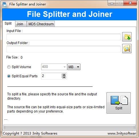 File Splitter and Joiner最新版下载