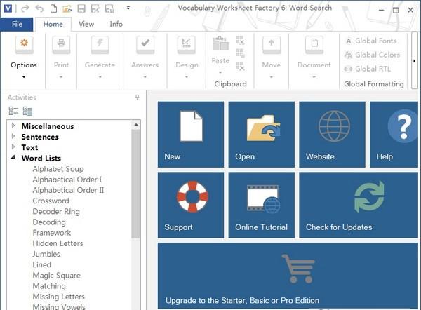 Vocabulary Worksheet Factory免费版下载