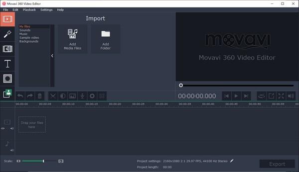 Movavi 360 Video Editor免费版下载 