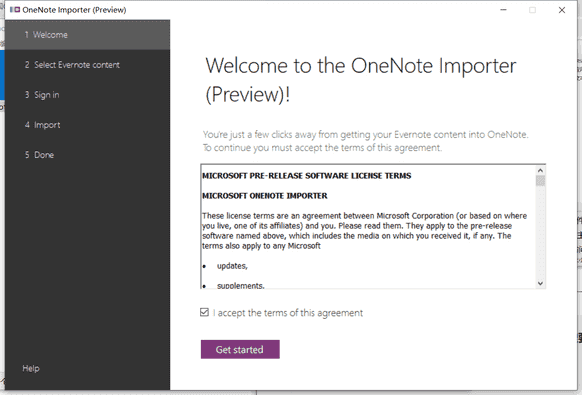 onenote importer