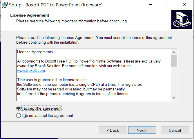 Boxoft PDF to PowerPoint