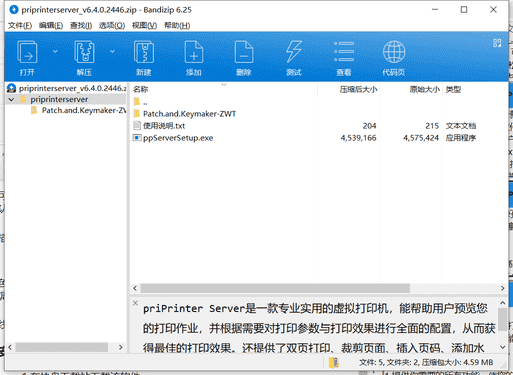 priPrinter Server虚拟打印机下载 v6.4.0.2446中文免费版