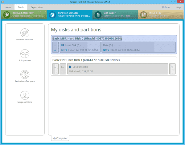 Paragon Hard Disk Manager Advanced破解版下载