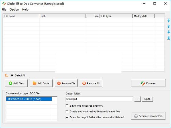Okdo Tif to Doc Converter最新版下载
