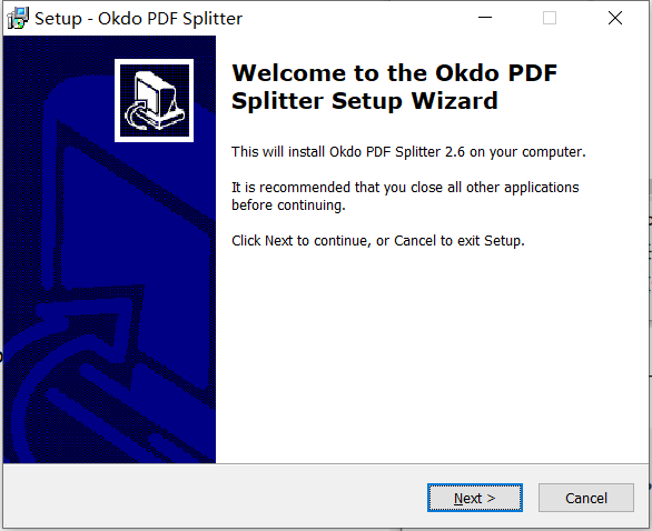 Okdo pdf Splitter 