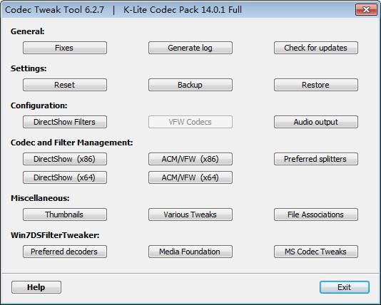 K-Lite Codec Pack Full中文版下载