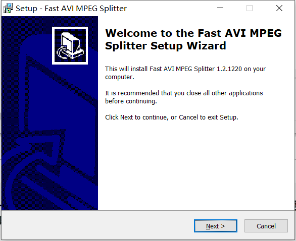 Fast AVI MPEG Splitter