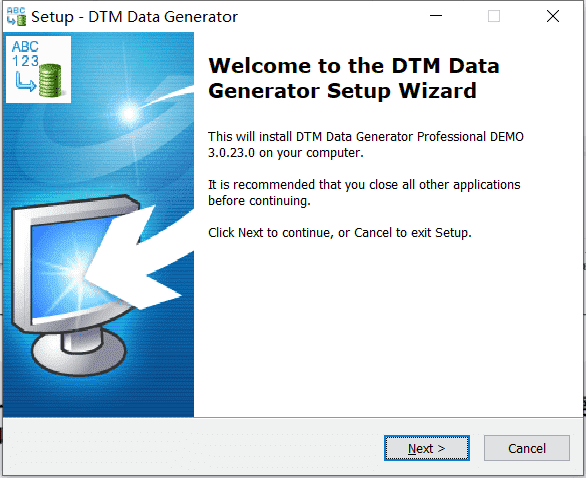 DTM Data Generator