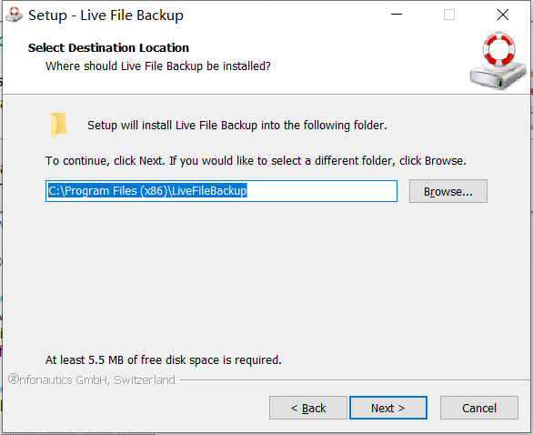 Live File Backup