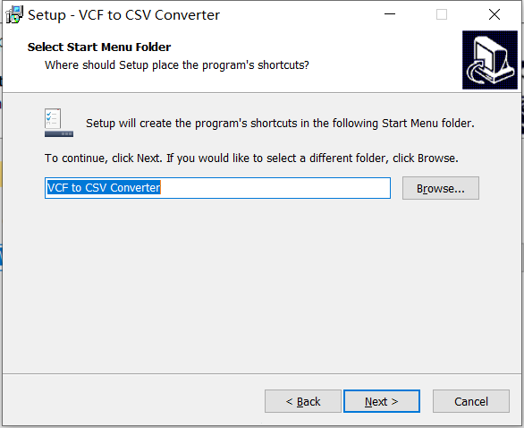 VovSoft VCF to CSV Converter