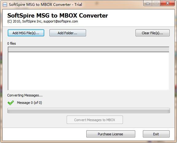 SoftSpire MSG to MBOX Converter中文版下载