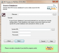 Access转MySQL工具