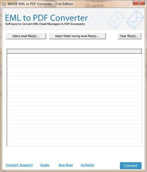 Birdie EML to PDF Converter绿色版下载