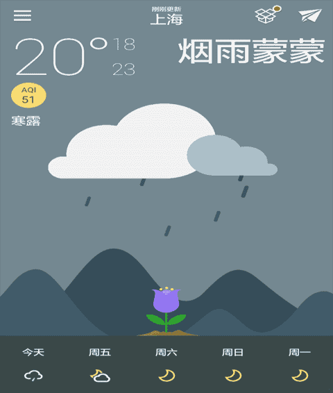 天气