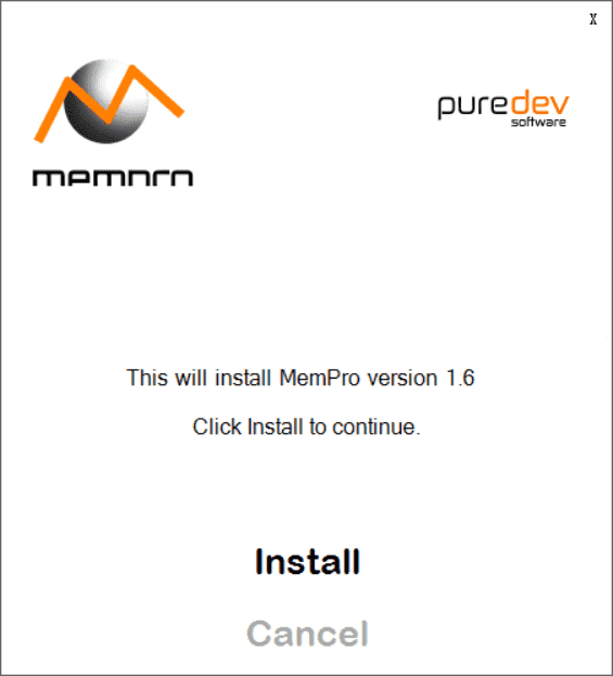 Puredev MemPro