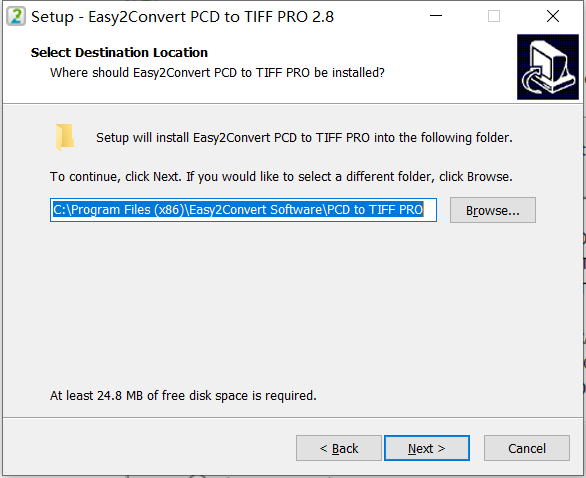 Easy2Convert PCD to TIFF