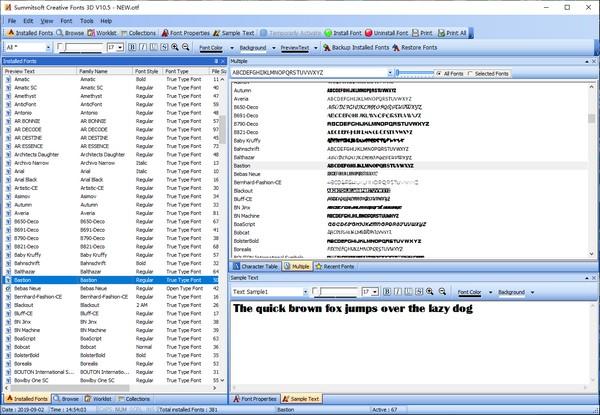 Summitsoft Creative Fonts 3D中文版下载