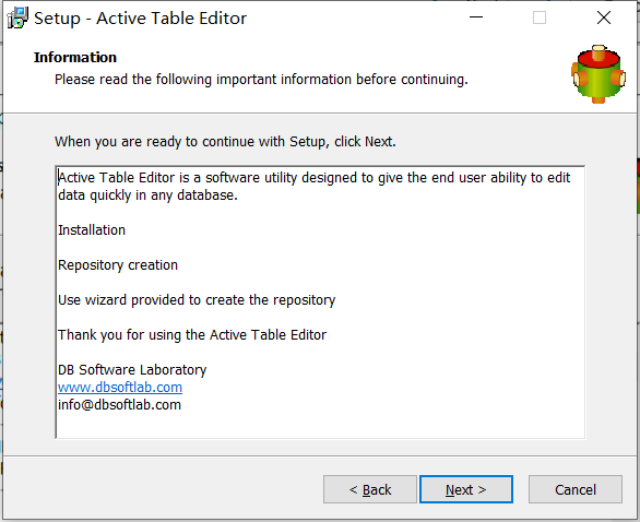 Active Table Editor