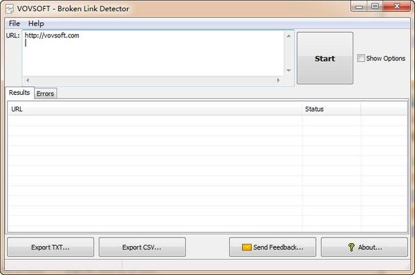 VovSoft Broken Link Detector中文版下载