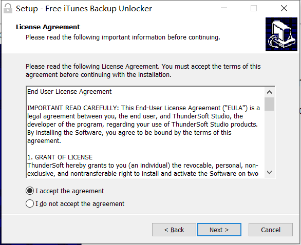 Free iTunes Backup Unlocker