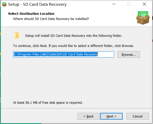 Safe365 Email Recovery Wizard