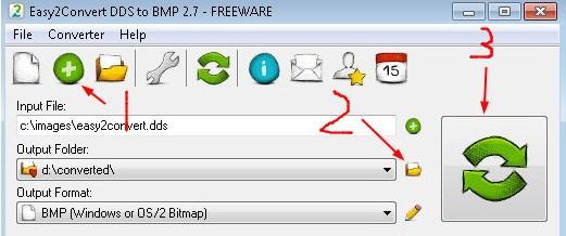 Easy2Convert DDS to BMP