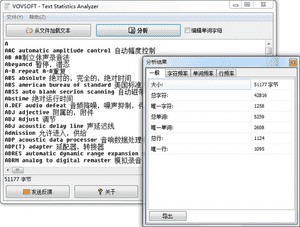 Text 文本统计分析器下载 v2.4中文绿色版