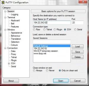 如何使用Putty(SSH)登录管理CentOS服务器