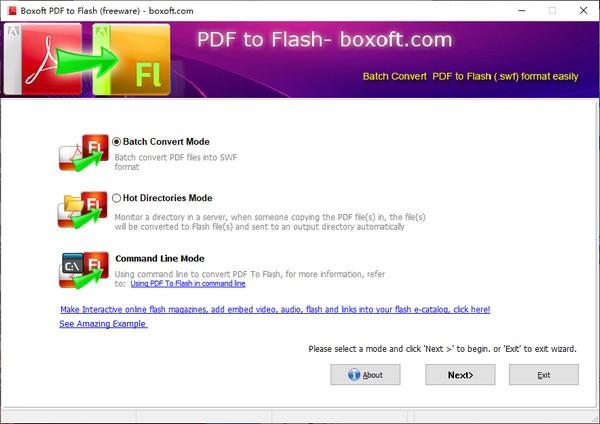 Boxoft PDF to Flash最新版下载