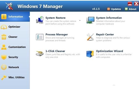 Windows7 Manager破解版下载