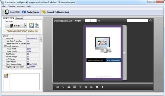 Boxoft ePub to Flipbook免费版下载