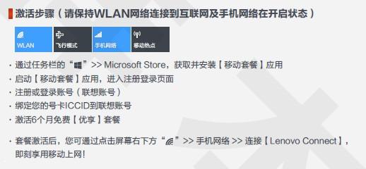 ThinkPad 4G 如何激活绑定4G上网