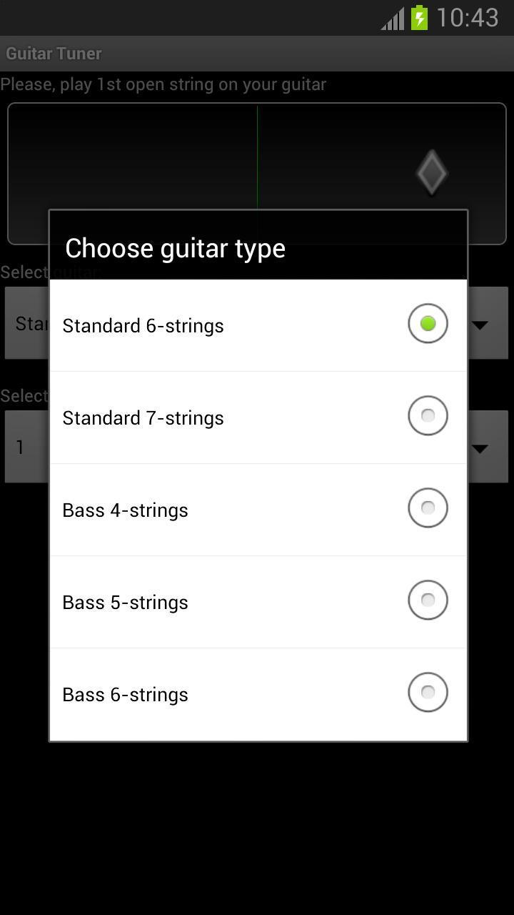 吉他调谐器 APP v1.1 最新版 吉他调谐器 APP v1.1 最新版