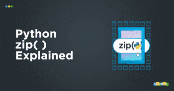 zip()函数在Python中一些窍门