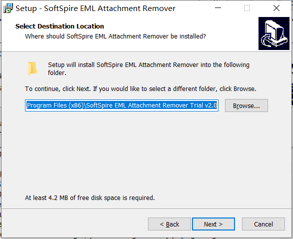 SoftSpire EML Attachment Remover