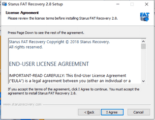Starus FAT Recovery