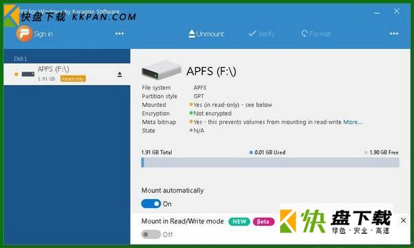 APFS for Windows下载