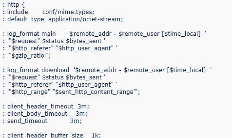 自定义nginx日志内容