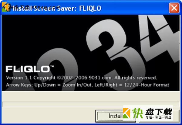fliqlob时钟屏保软件免费版下载v4.0