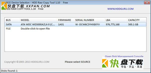 HDD Raw Copy Tool下载