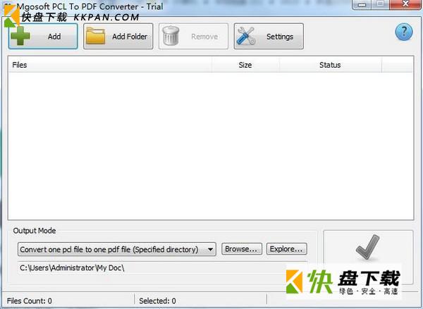 Mgosoft PCL To PDF Converter下载