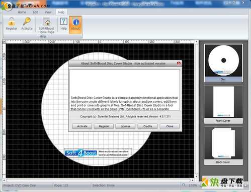Soft4Boost Disc Cover Studio下载