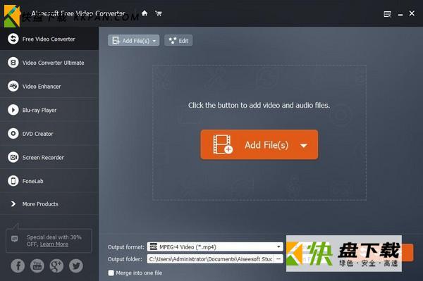 Aiseesoft Free Video Converter下载