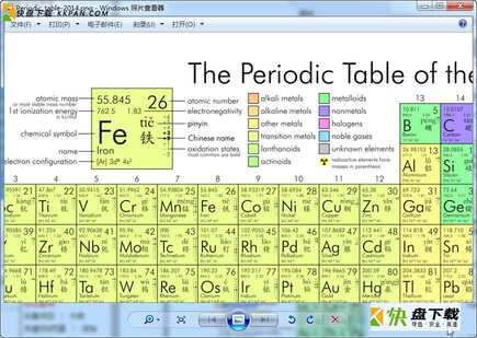 元素周期表高清大图(拼音注释) 清晰 超清晰