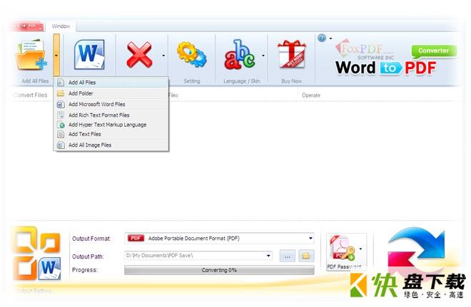 FoxPDF Word to PDF Converter