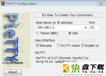 Telnet/SSH 連線工具PieTTY 官方  v0.4.00b14