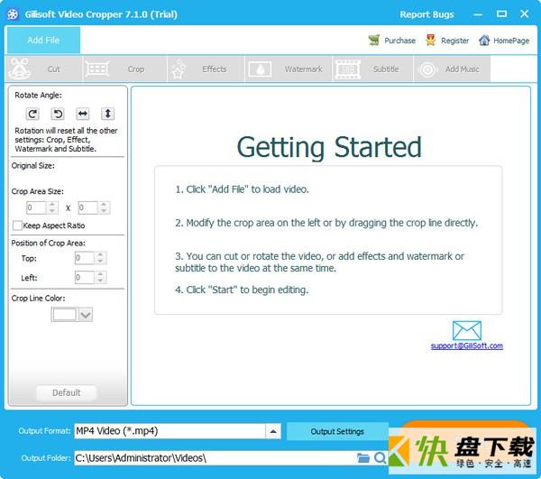 Gilisoft Video Cropper下载