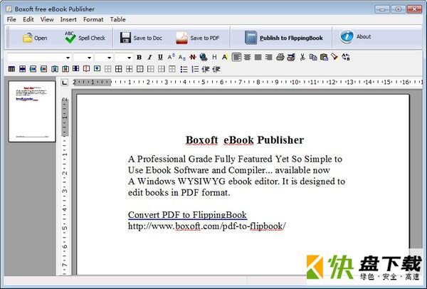 Boxoft Free eBook Publisher